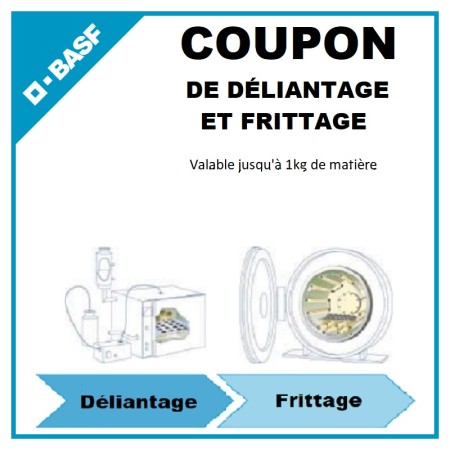 Coupon service déliantage Ultrafuse® Métal BASF - 1KG