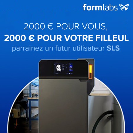 Offre de Parrainage Formlabs SLS