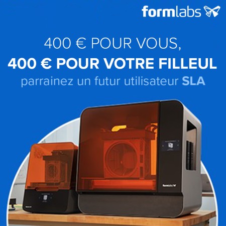 Offre de Parrainage Formlabs SLA